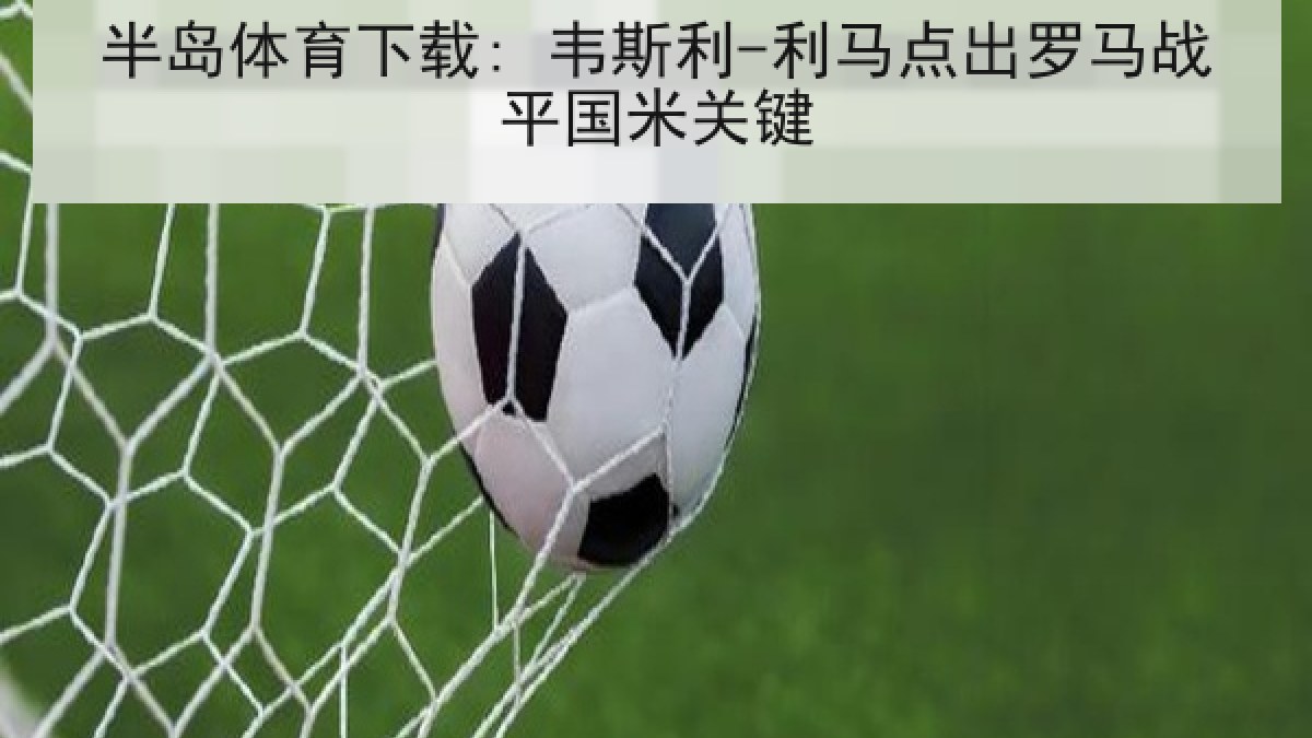 半岛体育下载: 韦斯利-利马点出罗马战平国米关键