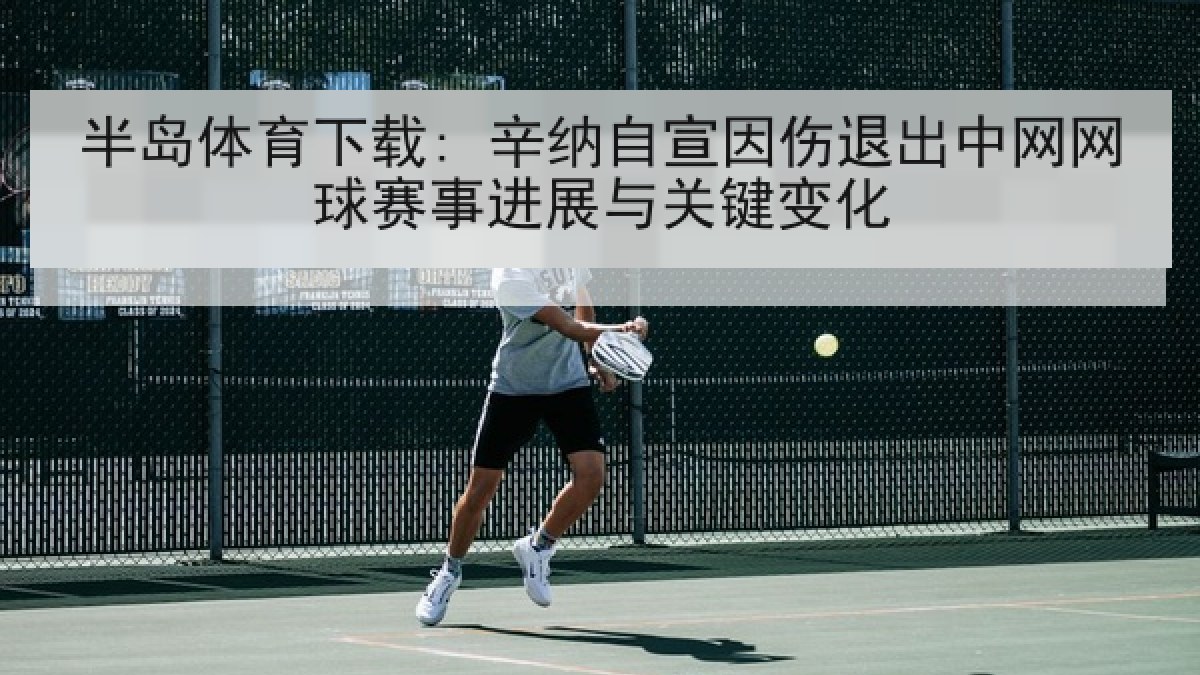 半岛体育下载: 辛纳自宣因伤退出中网网球赛事进展与关键变化
